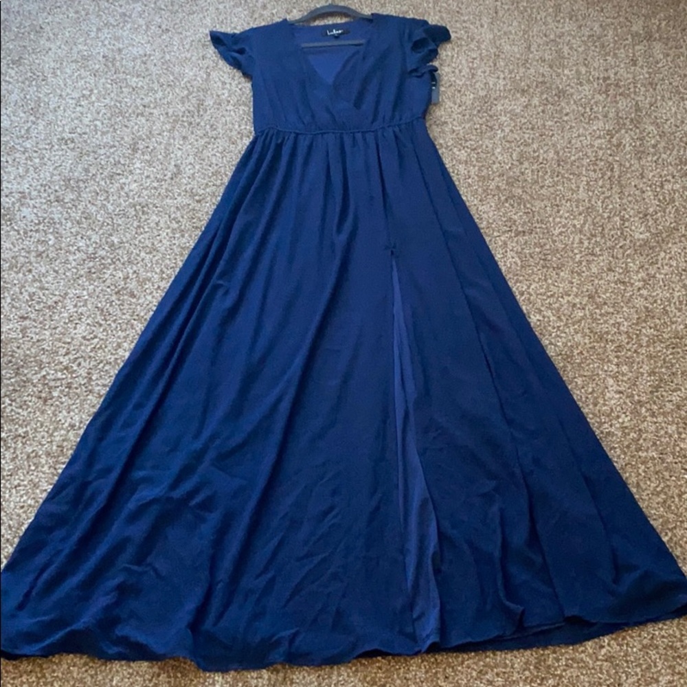 Lulu’s Navy Maxi Dress